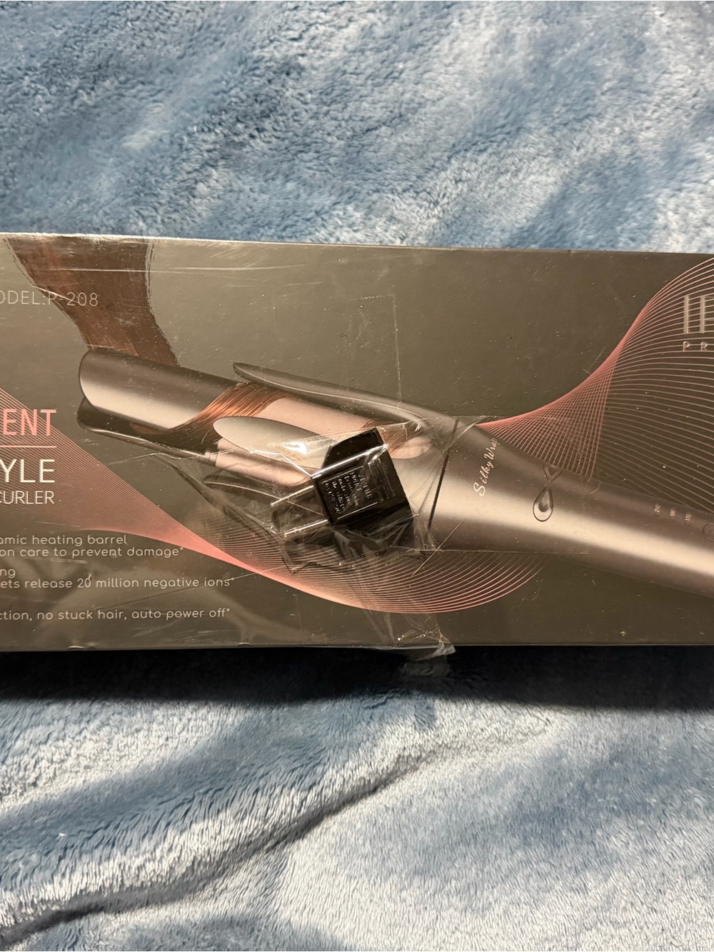 IPARAH Professional ProLuxe Instant AutoCurler 32mm Ionic P-208